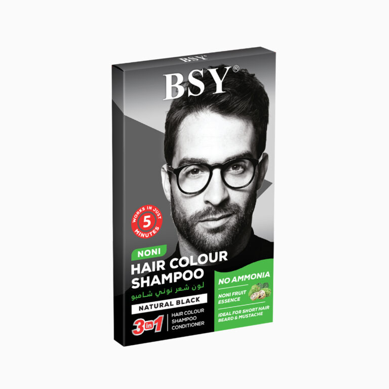 BSY | Noni Hair Colour Shampoo | Natural Black | 12ml