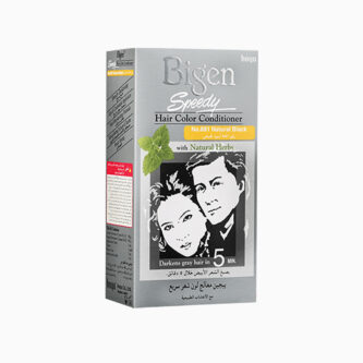 Bigen | Speedy Hair Color Conditioner No.881 | Natural Black | 40g+40g